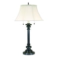 thumbnail image 1 of House Of Troy N651-OB Newport Collection Portable 30-1/4-Inch Table Lamp, Oil Rubbed Bronze with White Softback Shade, 1 of 2