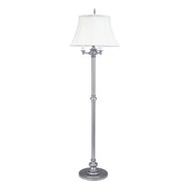 House of Troy Newport 66" Pewter Six-Way Floor Lamps