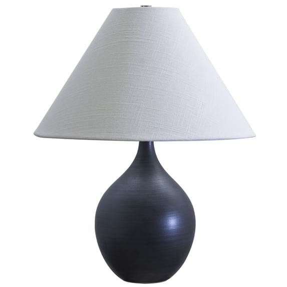 House of Troy GS200-BM Scatchard Accent Lamp, 19, Stoneware