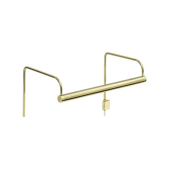 House of Troy Slim-Line 11" Antique Brass Plug-In Picture Lights