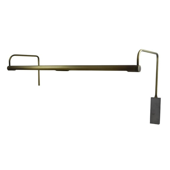 House of Troy Slim-Line 29" LED Plug-In Picture Lights in Antique Brass