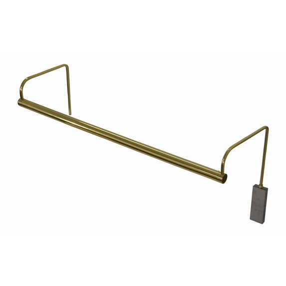 House of Troy SLEDZ29-61 Slim-line - 9W 1 LED Picture Light-7.5 Inches Tall and 29 Inches Wide Polished Brass Oil Rubbed Bronze Finish with Metal Shade