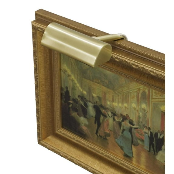 House of Troy T4-51 Traditional Picture Light, 4, Satin Brass