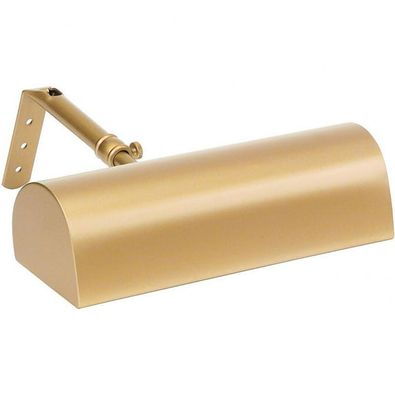 House of Troy T8-5 Classic Traditional - 1 Light Picture Light-2.25 Inches Tall and 8 Inches Wide Bronze T10 Mahogany Bronze Finish with Metal Shade