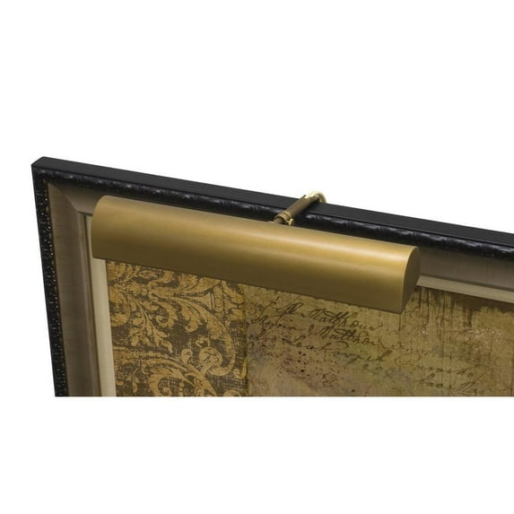 House of Troy Traditional 14" Weathered Brass Picture Light