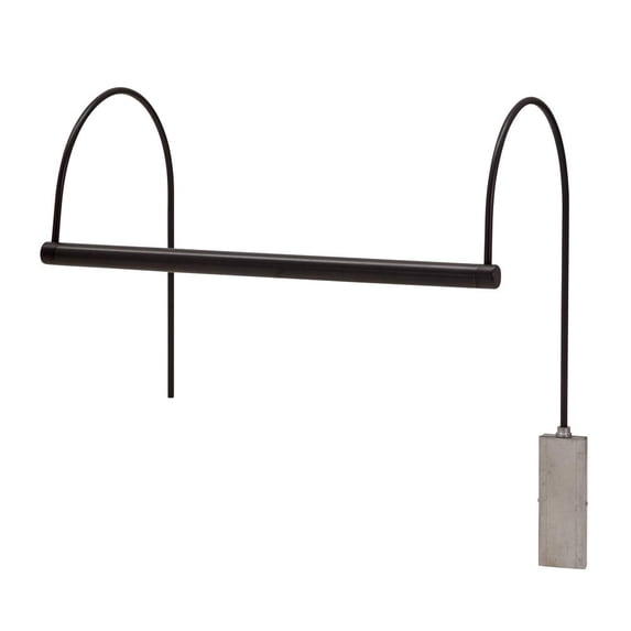 House of Troy USLEDZ15-91 Ultra Slim-line - 4.5W 1 LED Picture Light-5.5 Inches Tall and 15 Inches Wide Oil Rubbed Bronze Oil Rubbed Bronze Finish with Metal Shade