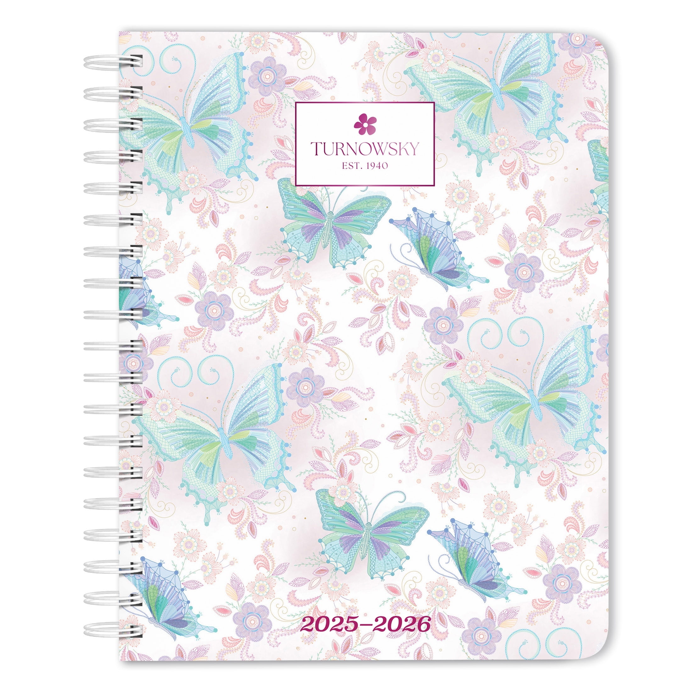 House of Turnowsky | 2026 6x7.75" 18 Months Weekly Academic Desk Planner | July 2025-December 2026 | Plato