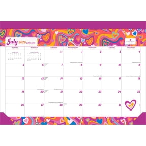 House of Turnowsky | 2027 14x10" 18 Months Desk Pad Calendar | July 2026 - December 2027