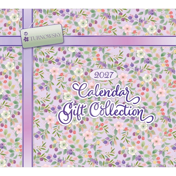 Turnowsky Blissful Blossom 2027 Gift Collection | Desk Pad, Wire-O Calendar, Pocket Planner