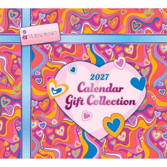 Turnowsky Nothing But Love 2027 Gift Collection | Desk Pad, Wire-O Calendar, Pocket Planner