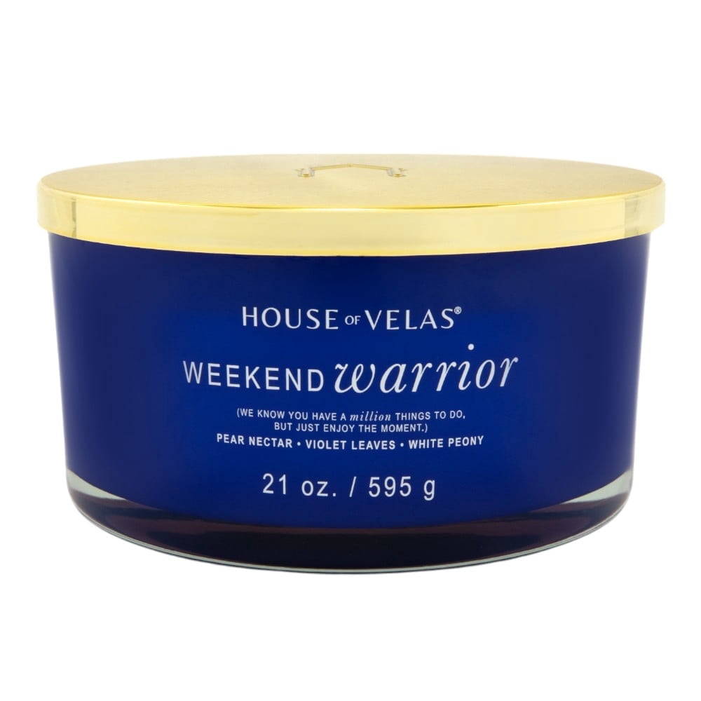 House of Velas, Burnable Sensations, Weekend Warrior Scented Candle ...
