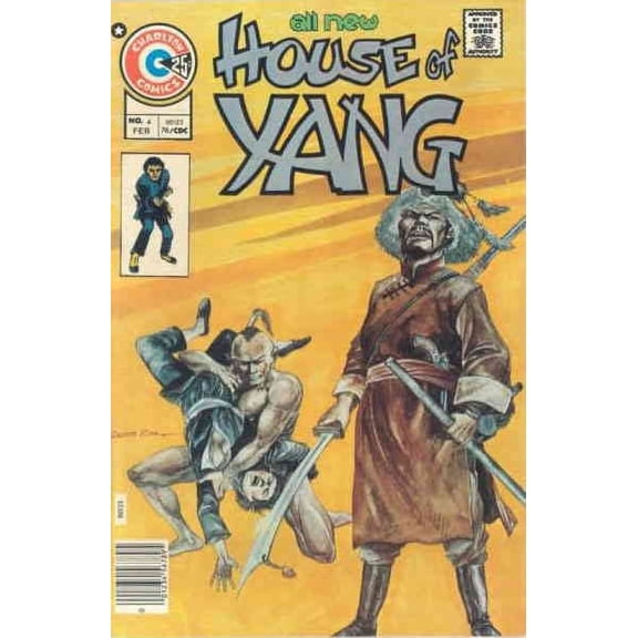 House of Yang (Charlton) #4 VF ; Charlton Comic Book