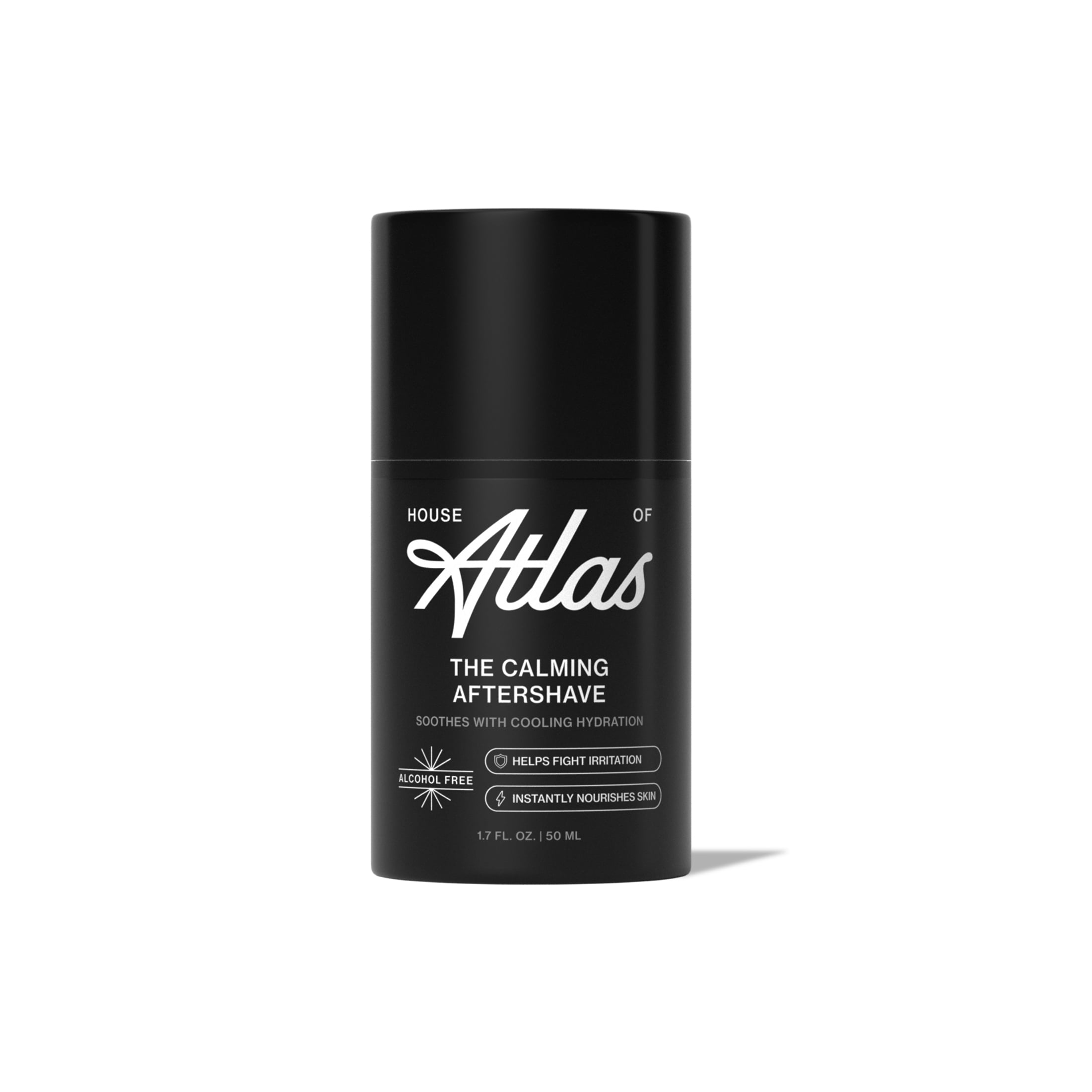 House of atlas The calming aftershave soothes with cooling hydration 1.7floz 50ml