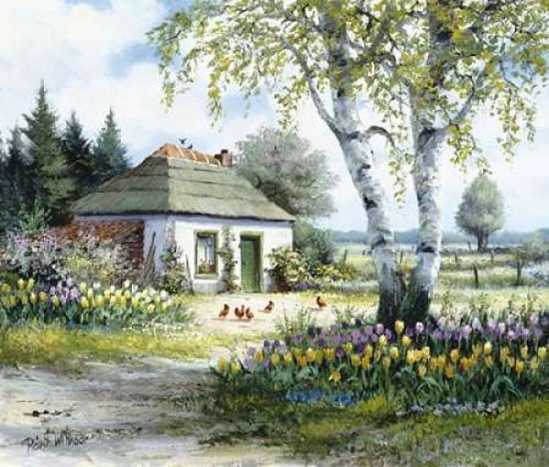 House of rest Canvas Art - Reint Withaar (24 x 24)