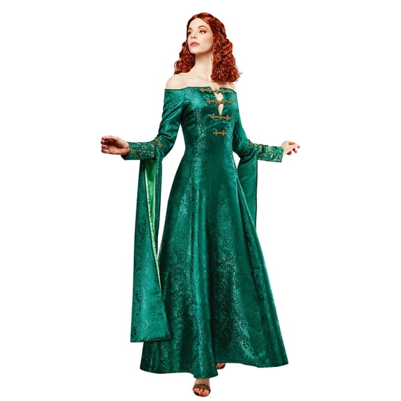 House of the Dragon Alicent Hightower Deluxe Costume for Adults by Rubies, Women's Small