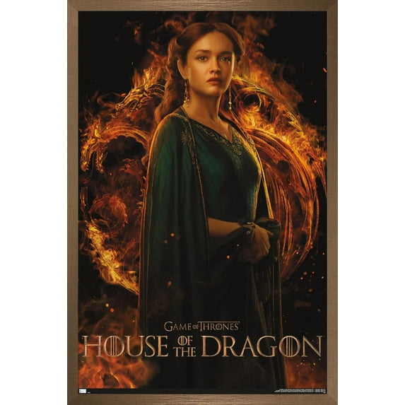 House of the Dragon - Alicent One Sheet Wall Poster, 14.725" x 22.375" Framed