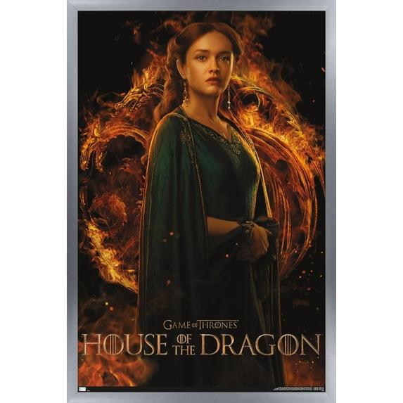House of the Dragon - Alicent One Sheet Wall Poster, 14.725" x 22.375" Framed