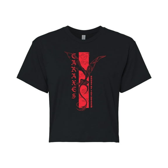 House of the Dragon - Caraxes - Junior's Cropped T-Shirt