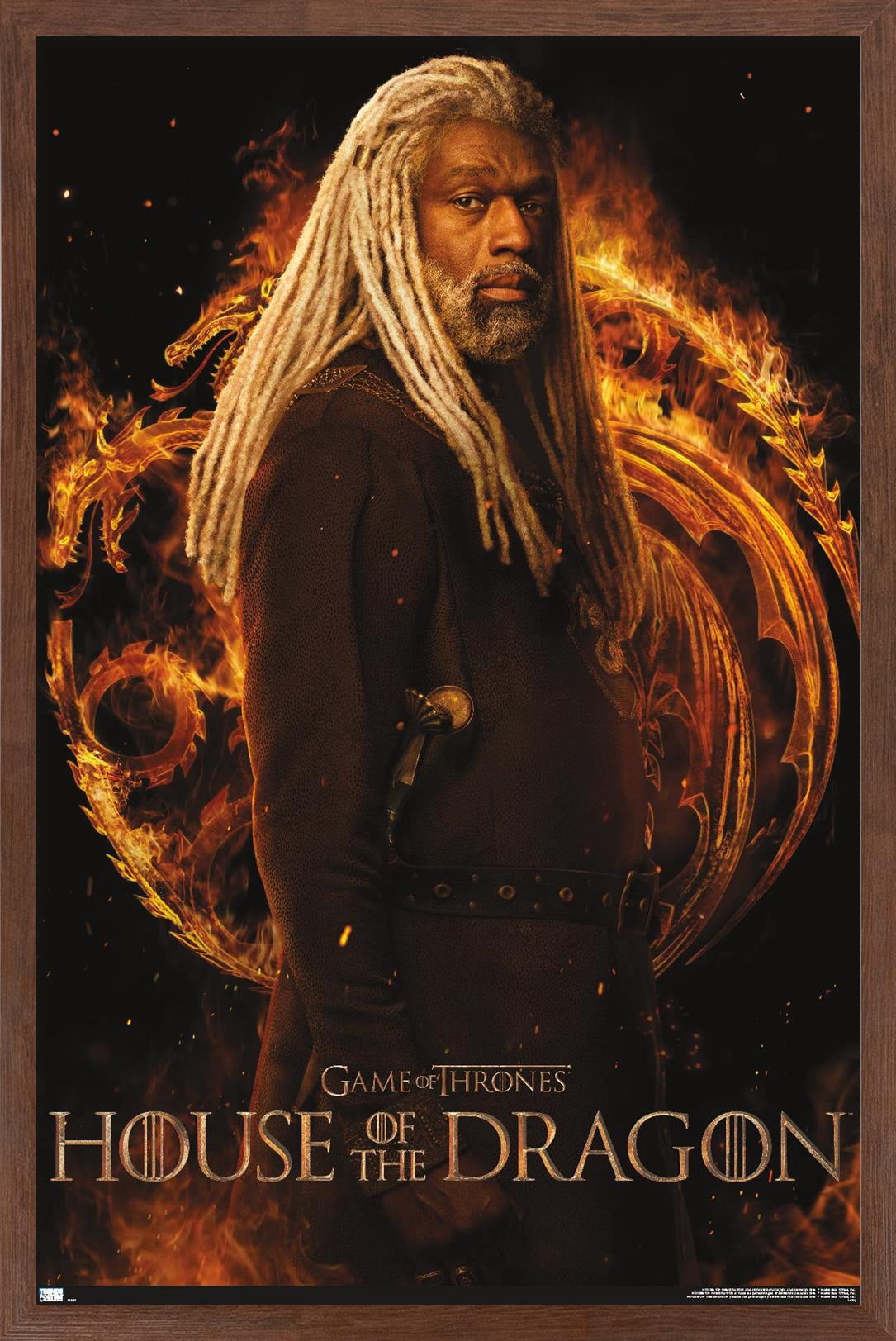 House of the Dragon - Corlys One Sheet Wall Poster, 14.725" x 22.375" Framed