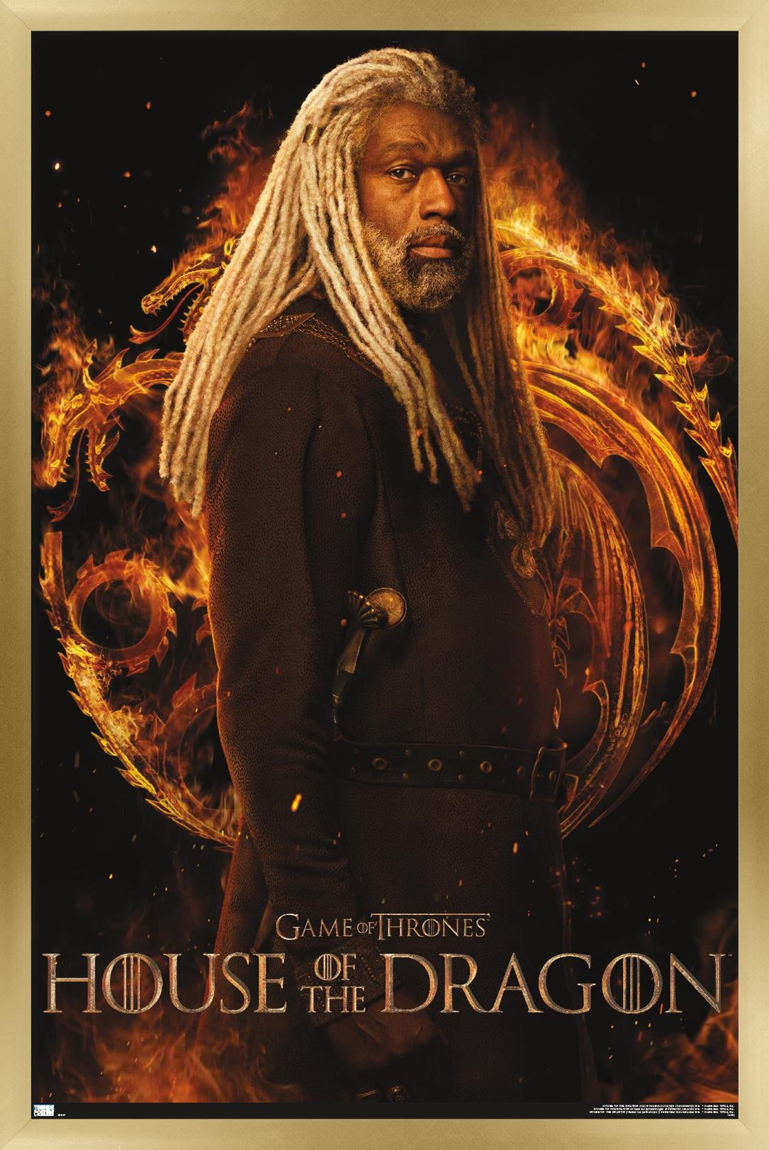 House of the Dragon - Corlys One Sheet Wall Poster, 22.375" x 34" Framed