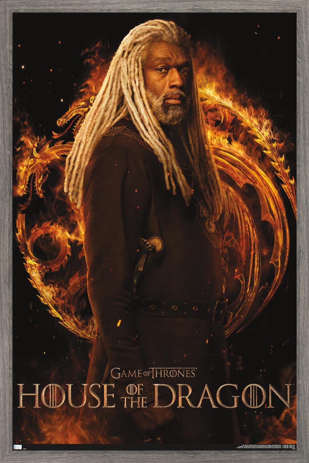 House of the Dragon - Corlys One Sheet Wall Poster, 22.375" x 34" Framed