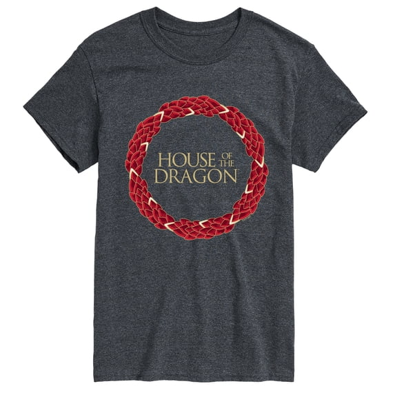 House of the Dragon - Dragon Scale Ring Logo - Men's Short Sleeve Graphic T-Shirt