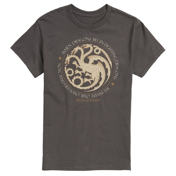 House of the Dragon - Dragons Begin Fighting - Men's Short Sleeve T-Shirt