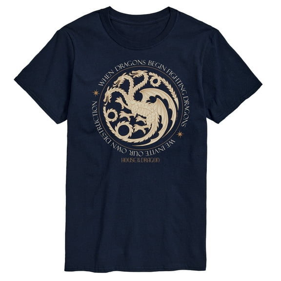 House of the Dragon - Dragons Begin Fighting - Men's Short Sleeve T-Shirt