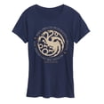 thumbnail image 1 of House of the Dragon - Dragons Begin Fighting - Women's Short Sleeve Graphic T-Shirt, 1 of 4