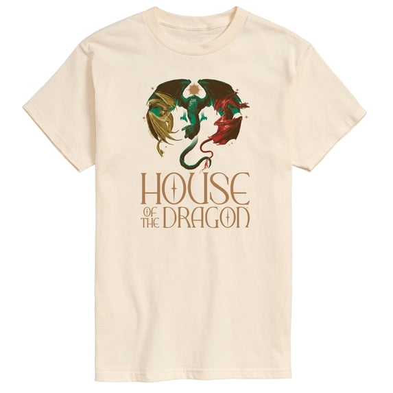 House of the Dragon - Dragons Logo - Men's Short Sleeve Graphic T-Shirt