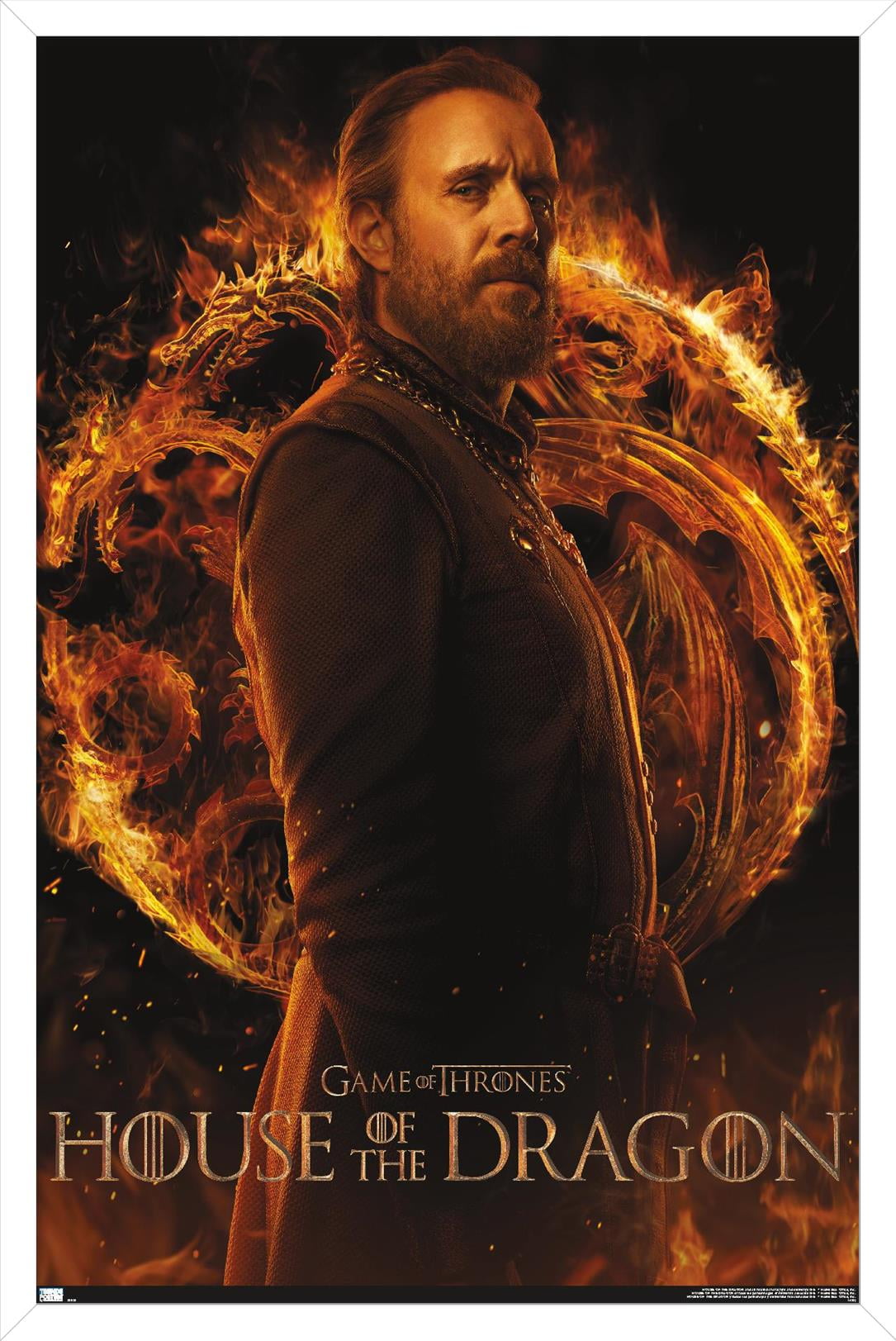 House of the Dragon - Otto One Sheet Wall Poster, 22.375" x 34" Framed