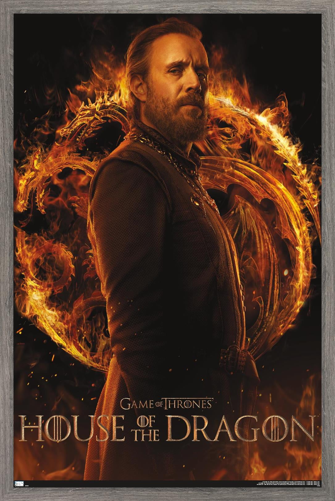 House of the Dragon - Otto One Sheet Wall Poster, 22.375" x 34" Framed