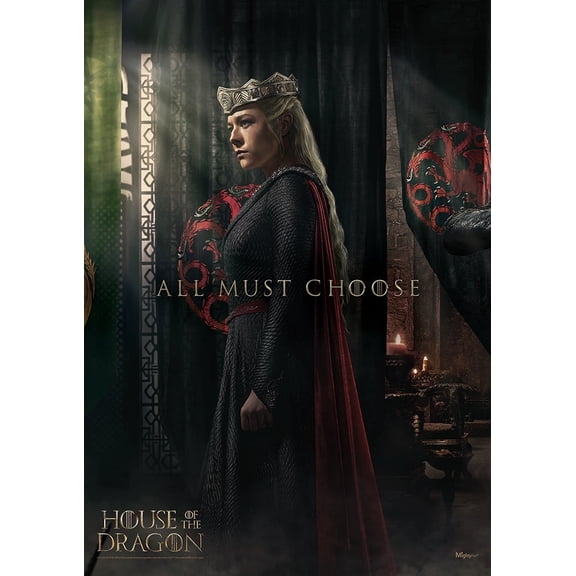House of the Dragon (Rhaenyra Targaryen) MightyPrint™ Wall Art MP17241005