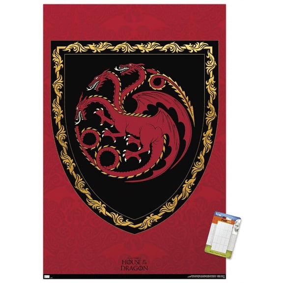 House of the Dragon - Shield Wall Poster, 22.375" x 34"
