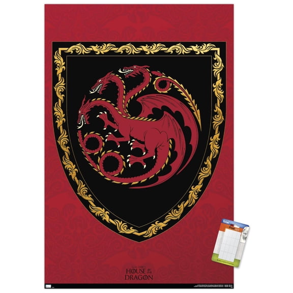 House of the Dragon - Shield Wall Poster, 22.375" x 34"
