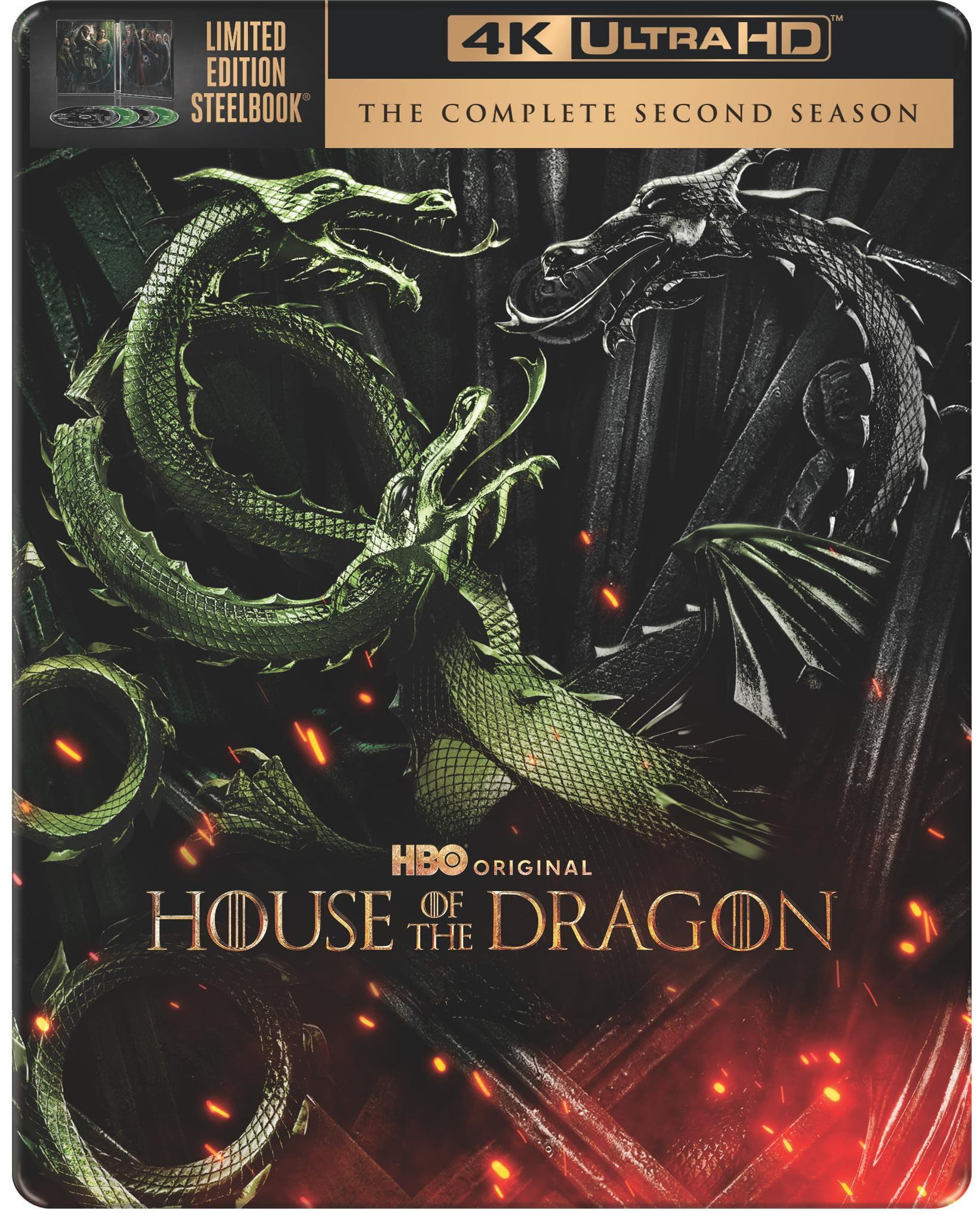 House of the Dragon: The Complete Second Season (Steelbook) (4K Ultra HD)