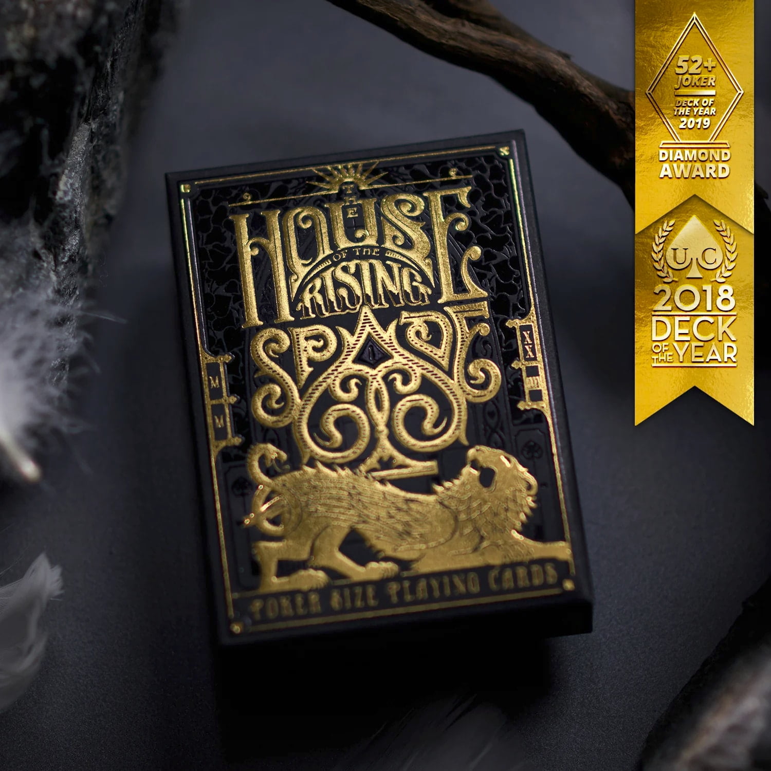 House of the Rising Spade - Gilded Cartomancer Playing Cards by Stockholm17