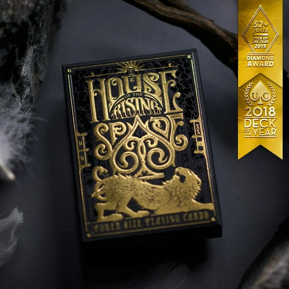House of the Rising Spade - Gilded Cartomancer Playing Cards by Stockholm17