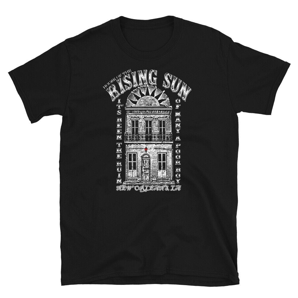 House of the Rising Sun New Orleans 1960s Animals TShirt Rock n Roll