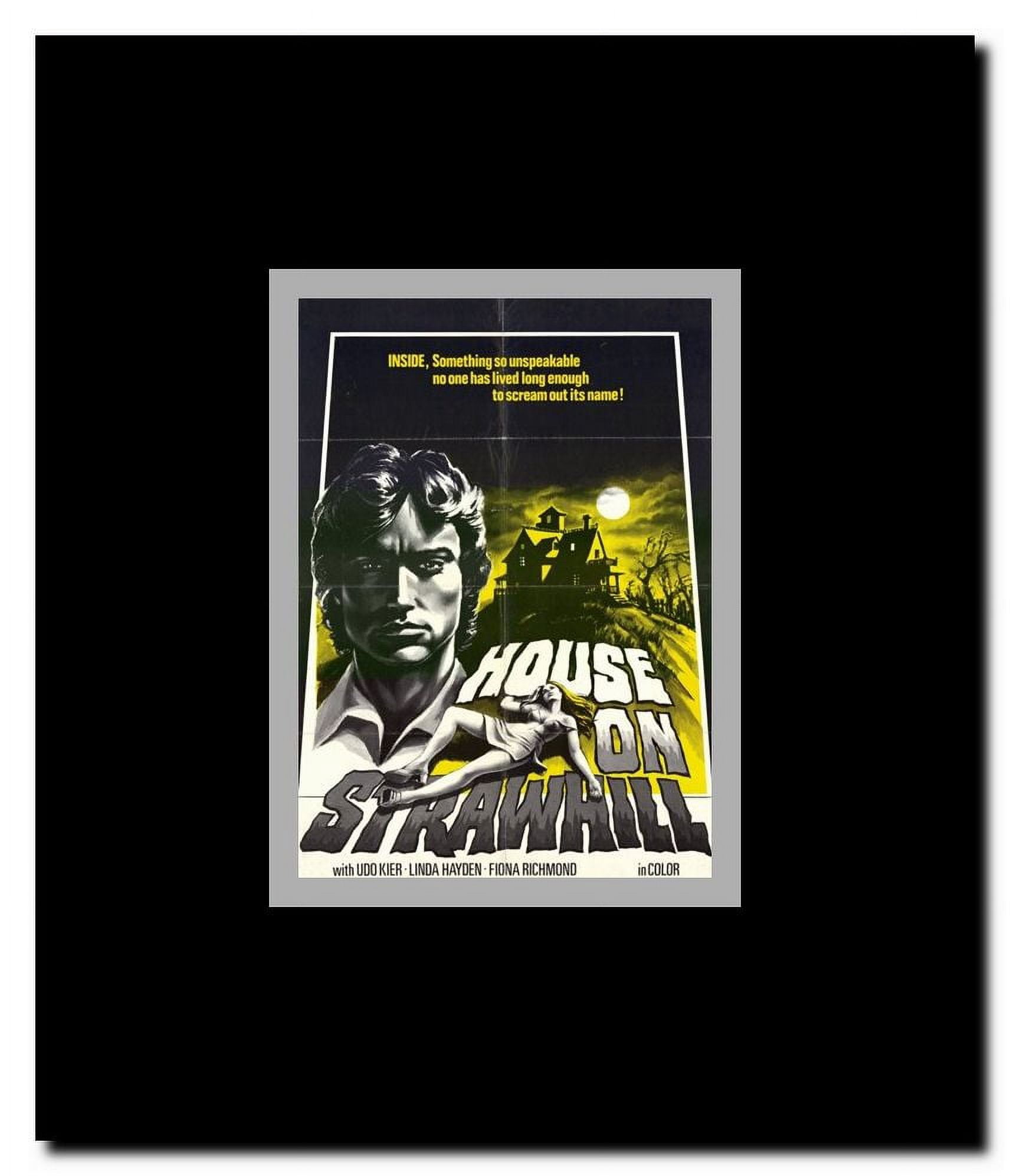House on Straw Hill Framed Movie Poster