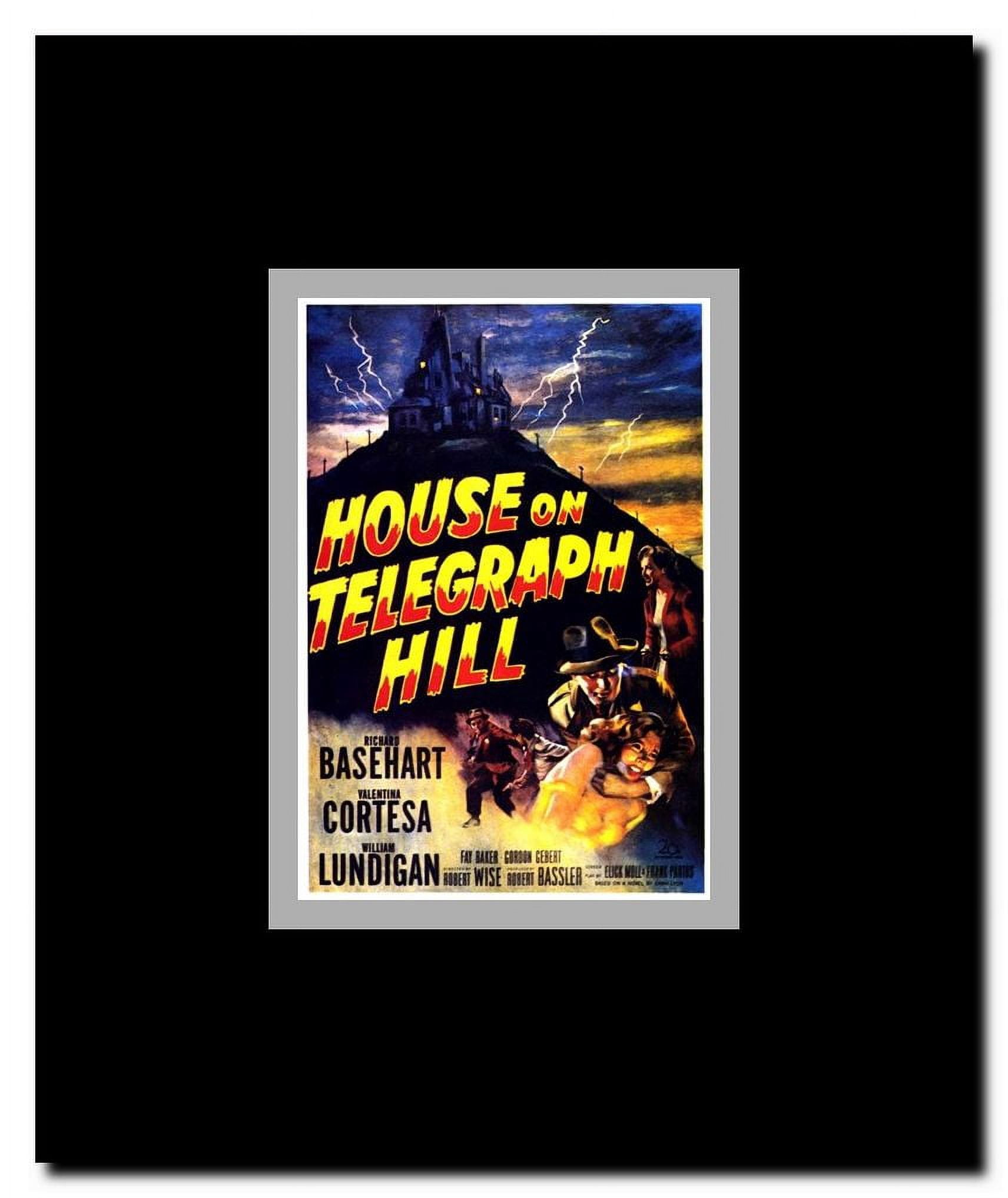 House on Telegraph Hill Framed Movie Poster