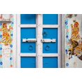 thumbnail image 1 of House painted blue, Udaipur, Rajasthan, India Poster Print by Keren Su (36 x 24), 1 of 1