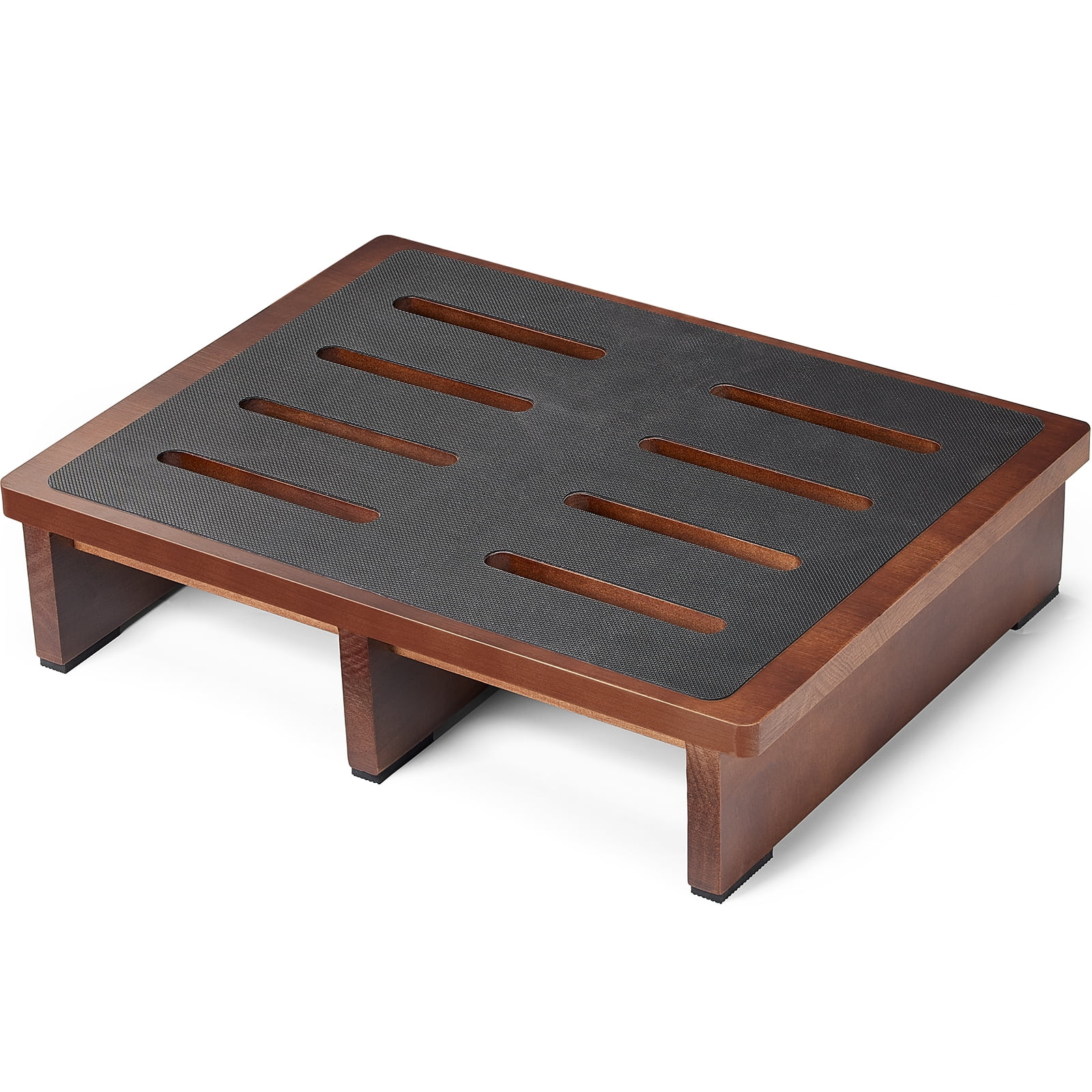 HouseJoy Wooden One Step Stool for Adults Elderly with Non-Slip Rubber ...