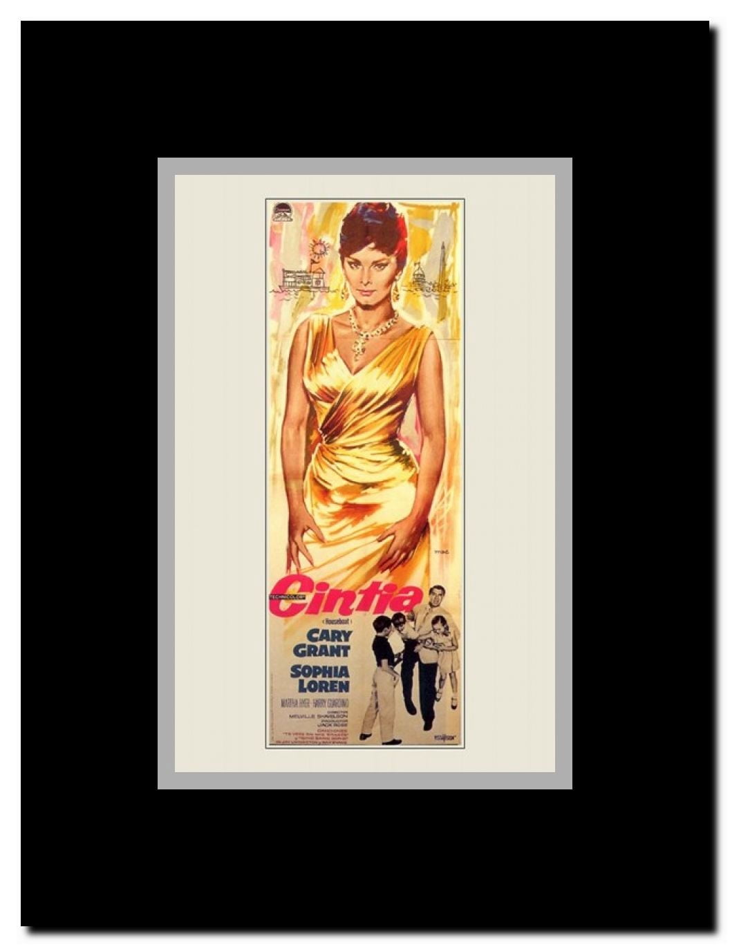 Houseboat Framed Movie Poster