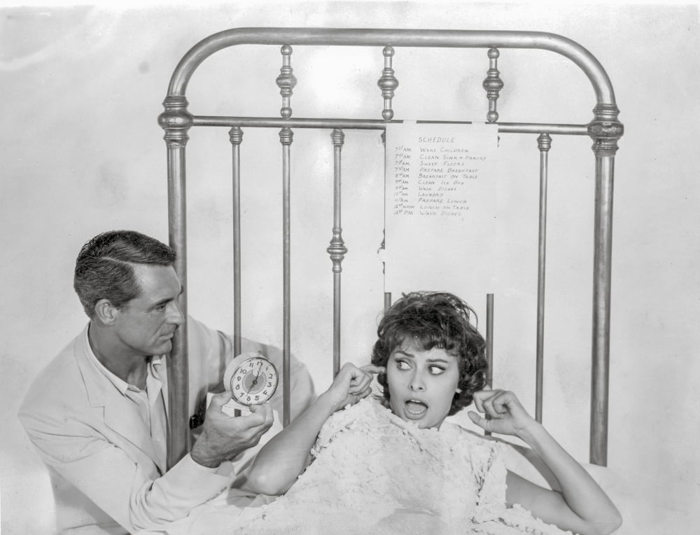 Houseboat Movie Scene in Black and White Photo Print (8 x 10)