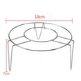 thumbnail image 1 of Household 304 Stainless Steel Kitchen Cooking Utensils Round Steamer Rack Steamer Shelf Cooking Tableware Stand Pot Steaming 18CM HIGH, 1 of 8