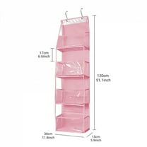 Household 4-layer Bag, Toy Storage Bag Hanging Wall Underwear Storage Hanger Door Storage Hanging Bag Closet Organizer