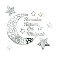 thumbnail image 1 of Household Acrylic Wall Decoration Festival Moon Stars Decoration Gold And Silver, 1 of 9