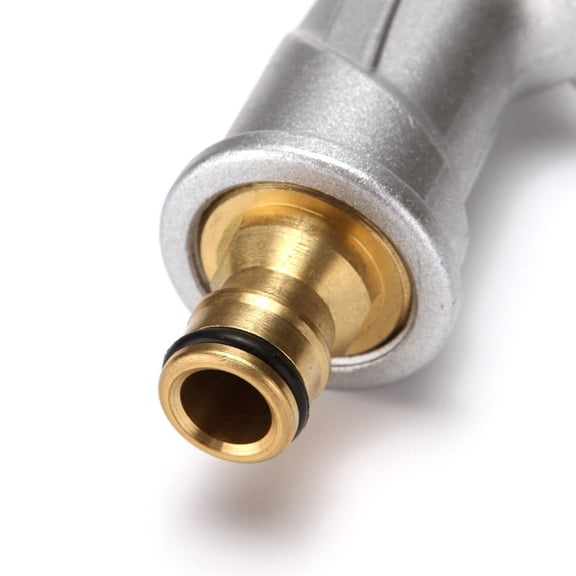 Household All-Metal Pacifier-Type Extension Rod Car Wash Aluminum Alloy Plating High-Pressure Water Tool