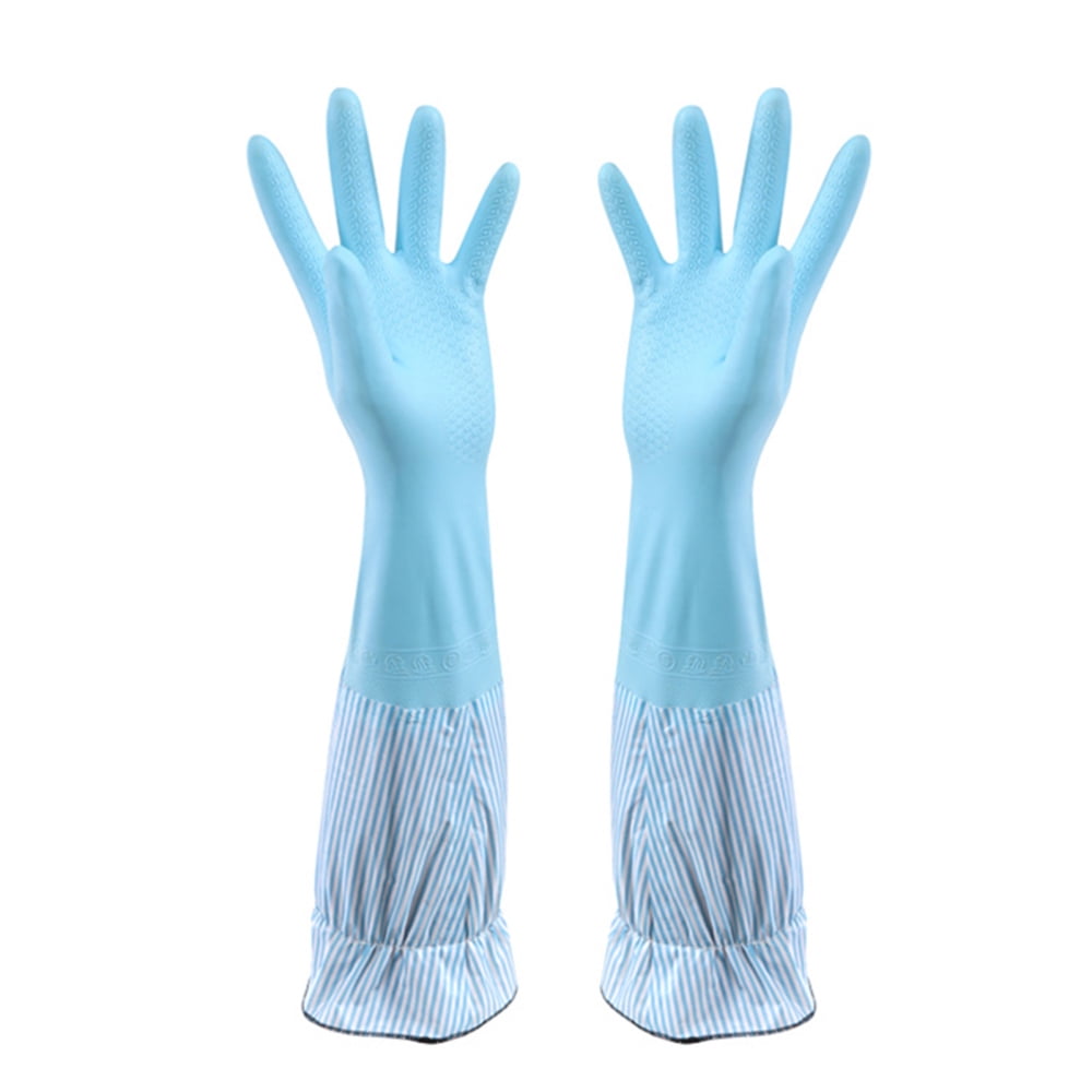 Arm length dishwashing gloves deals